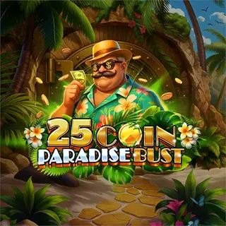 25 Coin Paradise Bust slot at Vegas Hero casino
