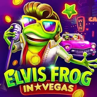 Elvis Frog in Vegas slot at Vegas Hero casino