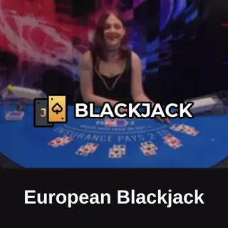 FreshDeck Euro Blackjack live game at Vegas Hero casino